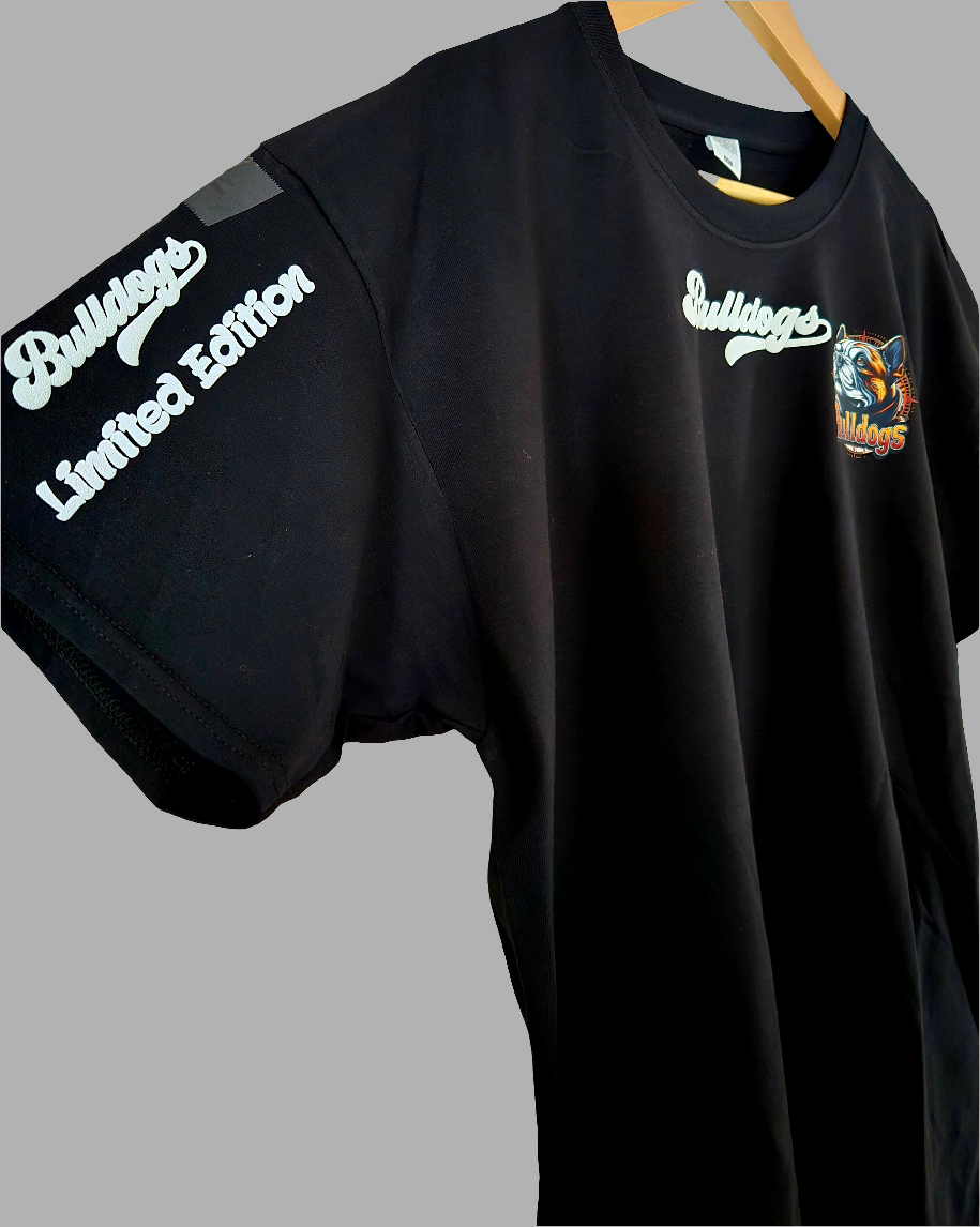 Bulldogs T-Shirt schwarz Limited Edition XXL