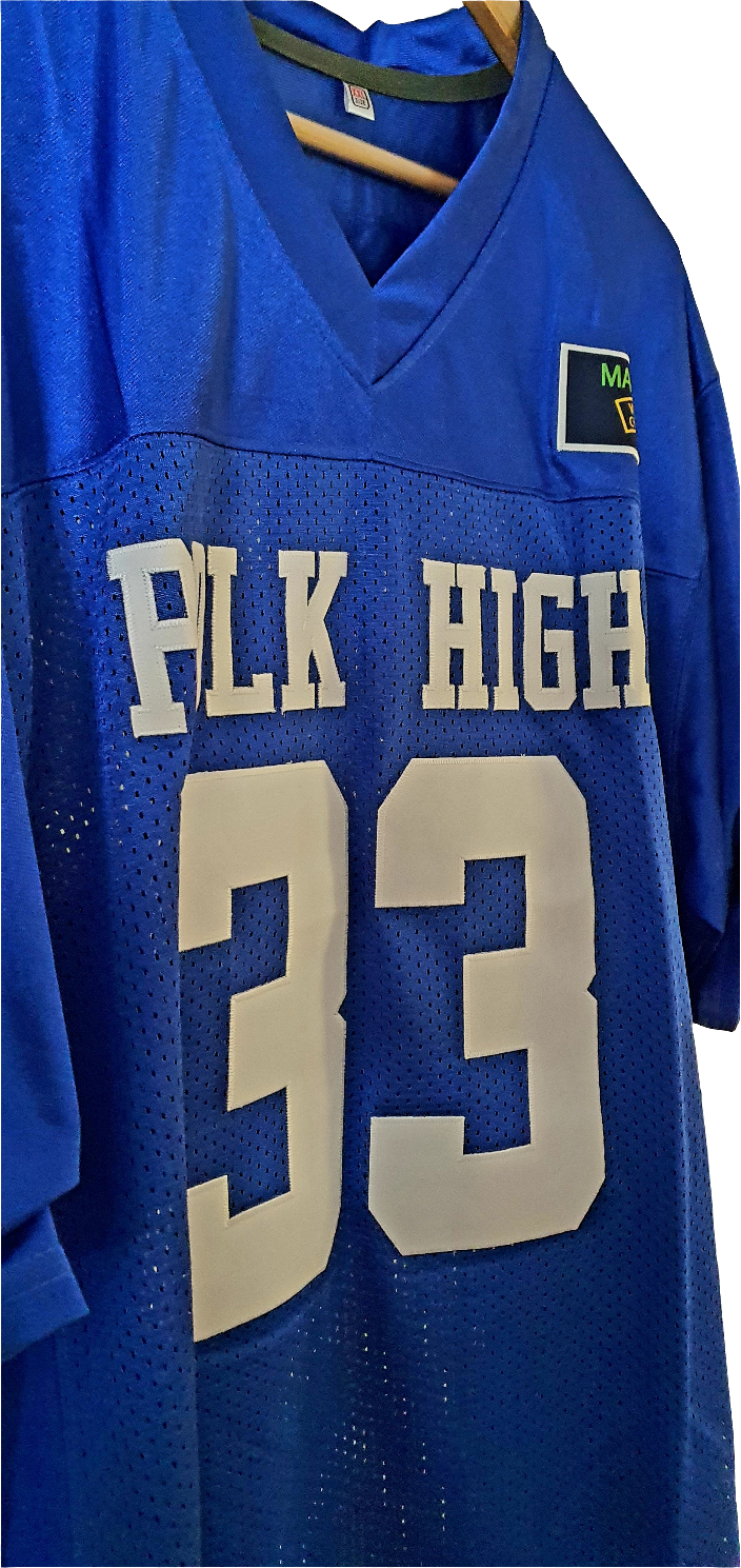 Football Trikot Al Bundy Polk High Blau