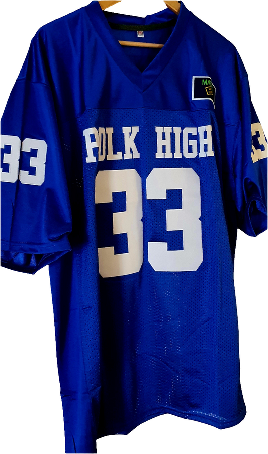 Football Trikot Al Bundy Polk High Blau