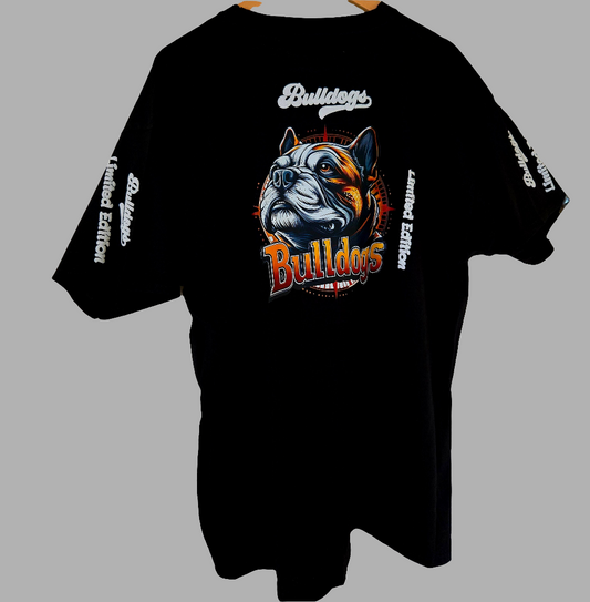 Bulldogs T-Shirt schwarz Limited Edition XXL