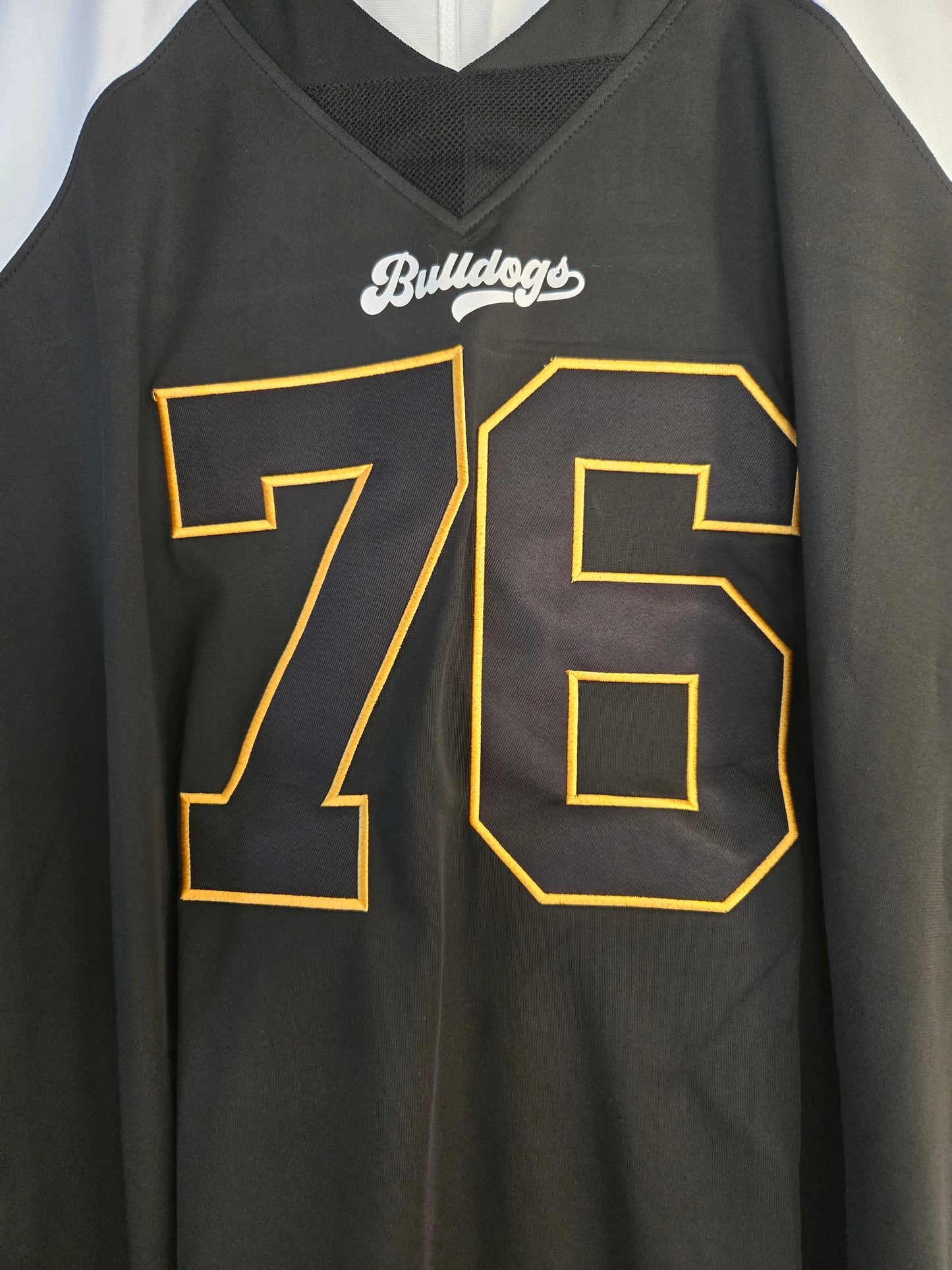 American Football Trikot Bulldogs Nummer 76
