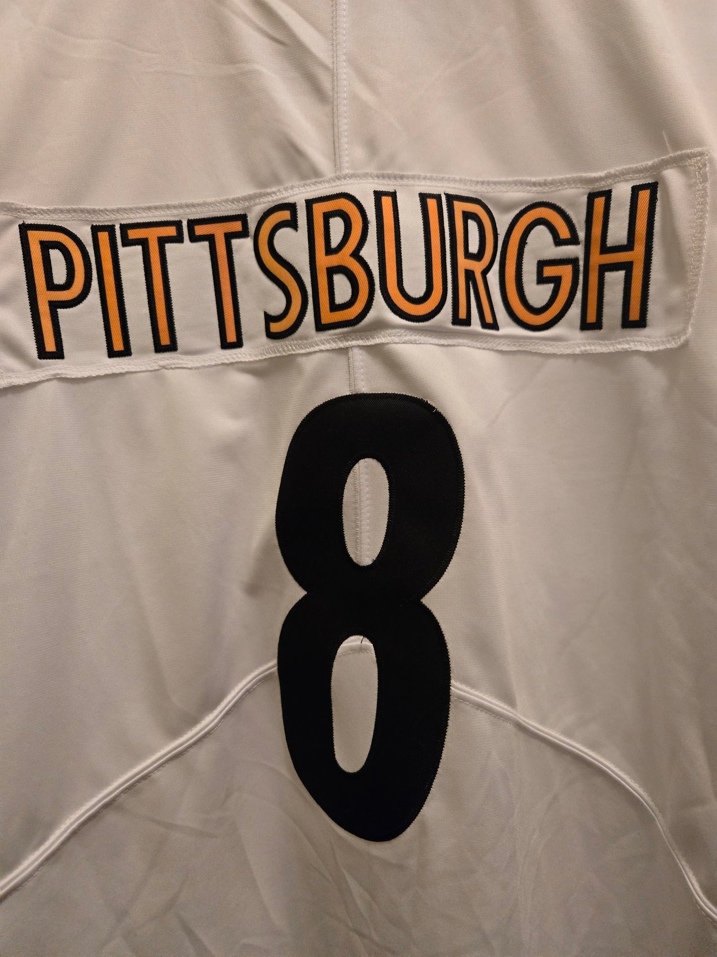 American Football Trikot Pittsburgh Nummer 8 Weiß Schwarz