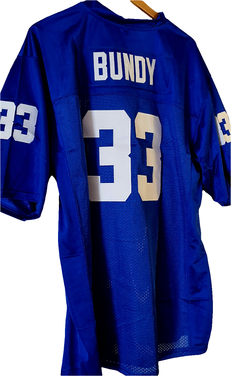 Football Trikot Al Bundy Polk High Blau