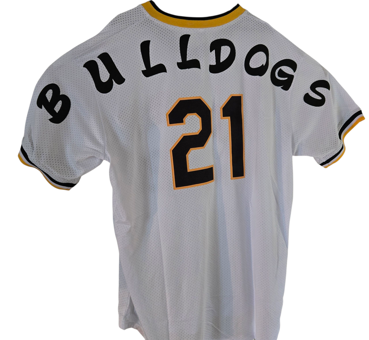 Pittsburgh Bulldogs Football Trikot weiß Nummer 21
