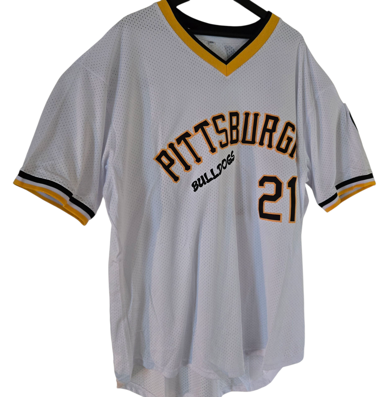 Pittsburgh Bulldogs Football Trikot weiß Nummer 21