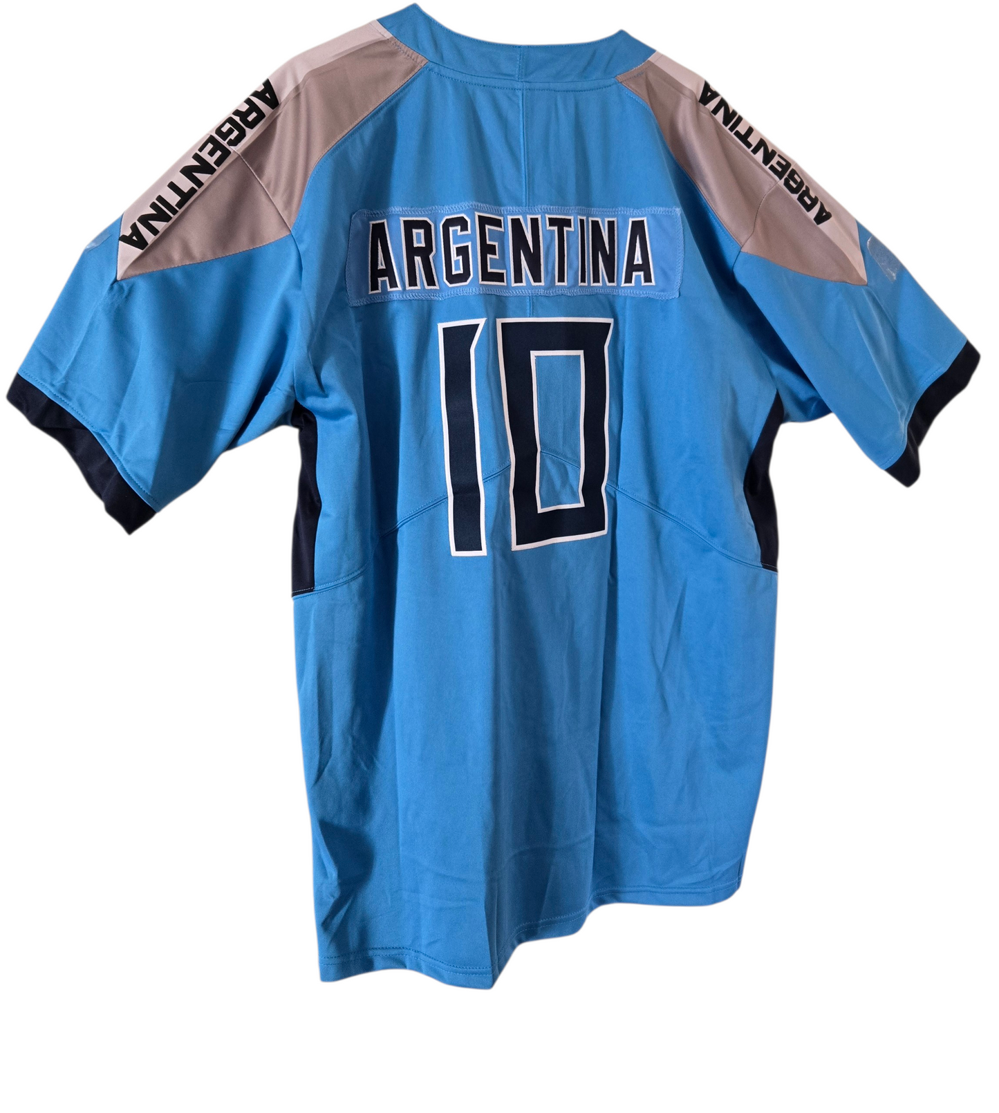 American Football Trikot Argentina Fußball WM 26 hellblau