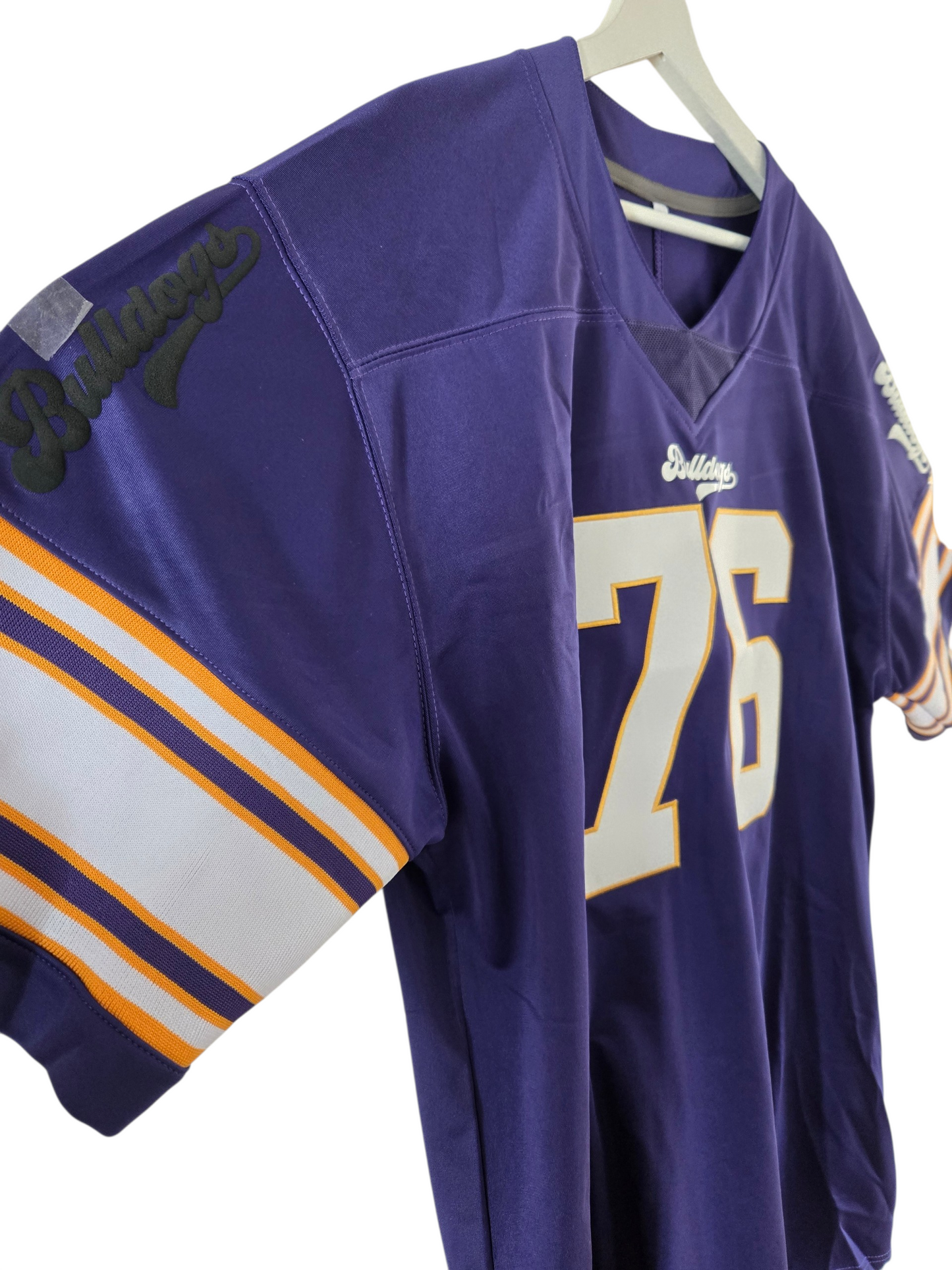 American Football Trikot Bulldogs lila