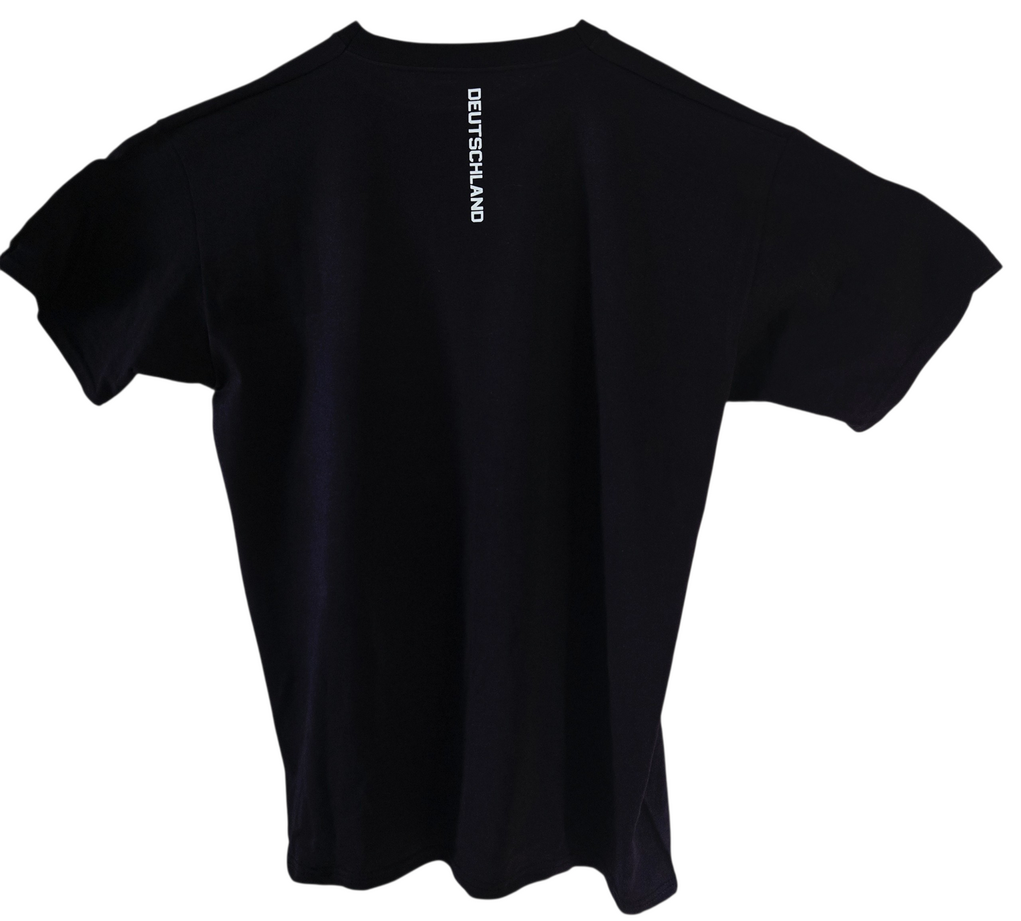 Baumwoll T-Shirt Deutschland WM 2026 schwarz Weltmeister Edition