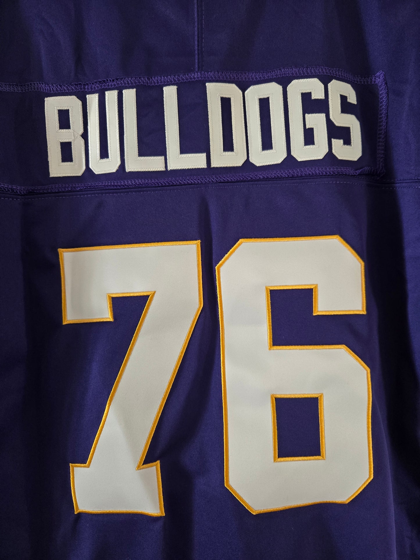 American Football Trikot Bulldogs lila