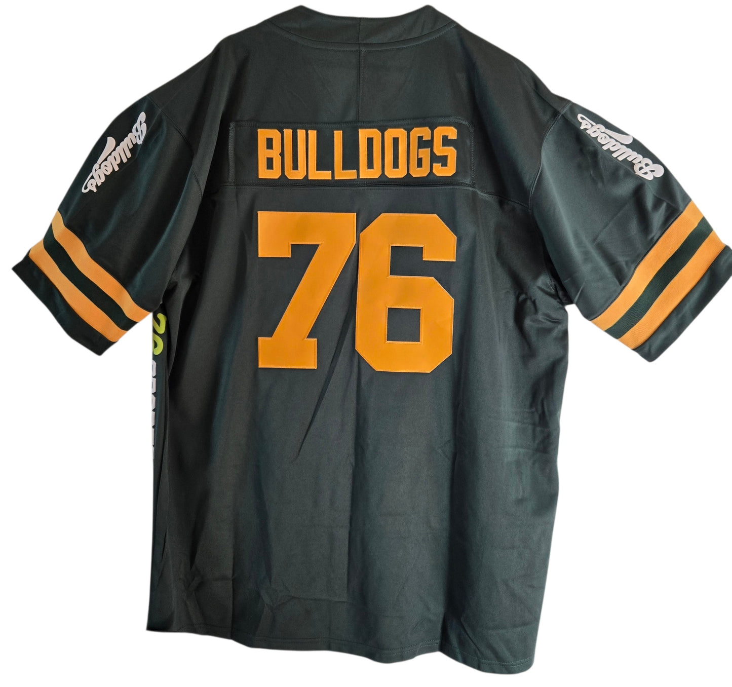 American Football Trikot Bulldogs Fitness Bodybuilding Oversize Green