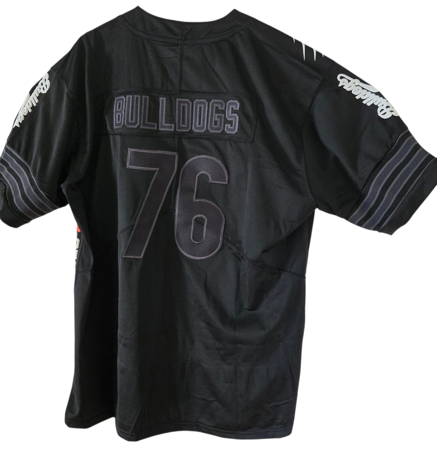 American Football Trikot Bulldogs Bodybuilding Oversize Black