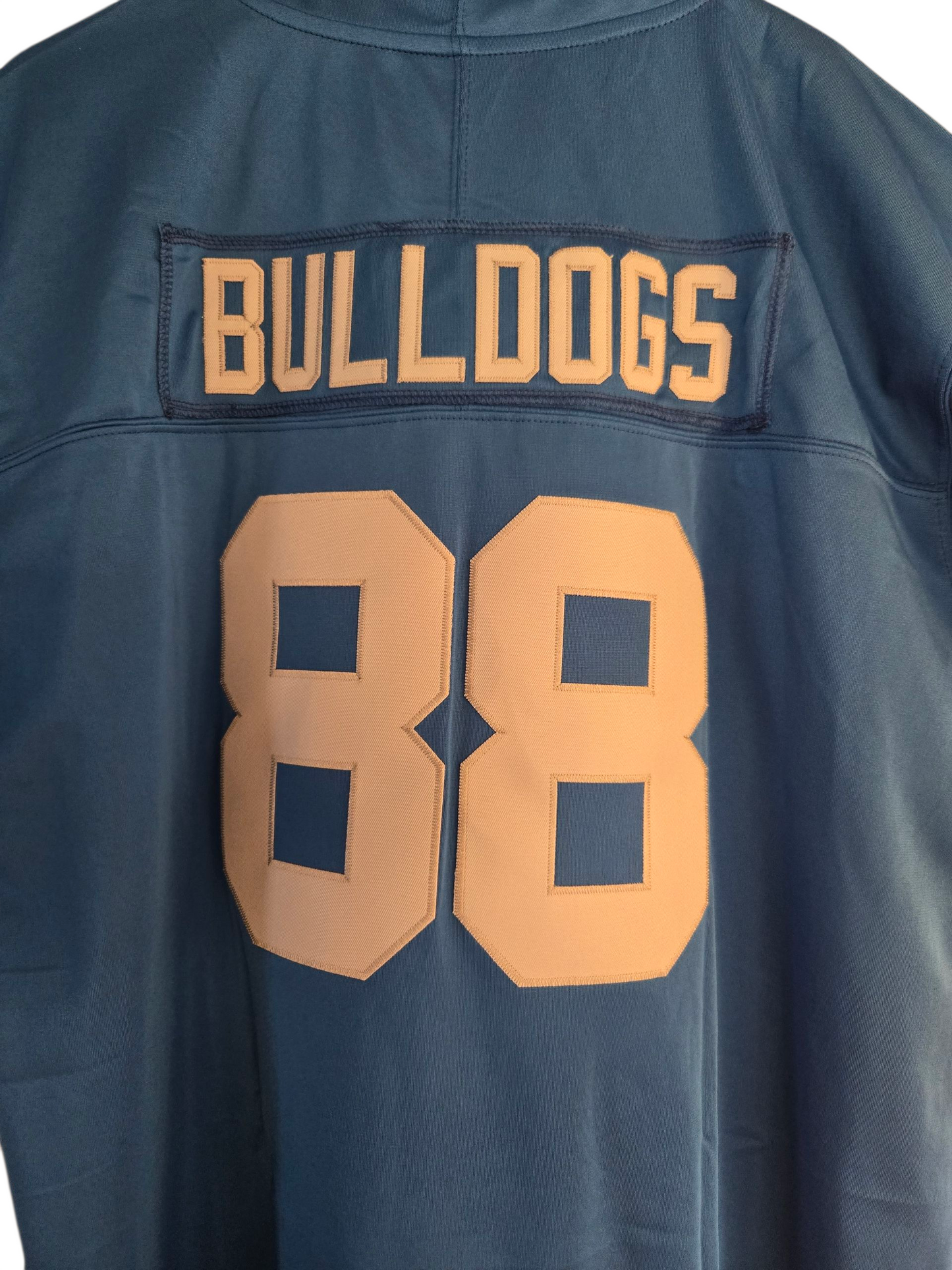 American Football Trikot Bulldogs Blau grau/weiß