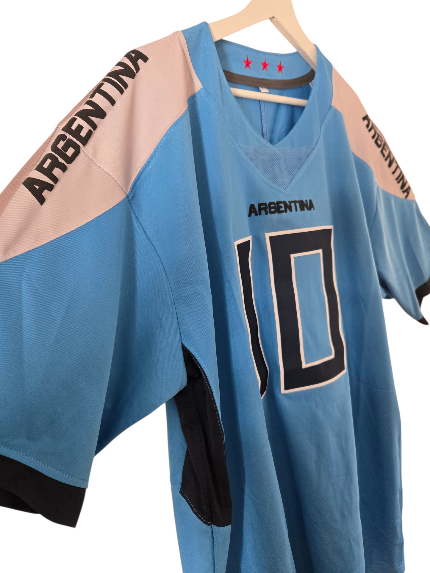 American Football Trikot Argentina Fußball WM 26 hellblau
