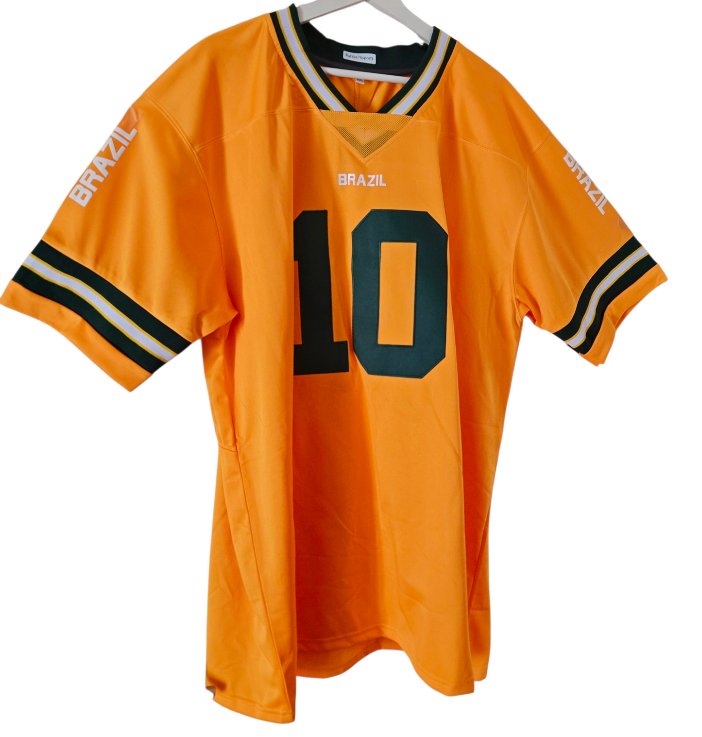 American Football Trikot Brasilien Fußball WM 26 gelb grün
