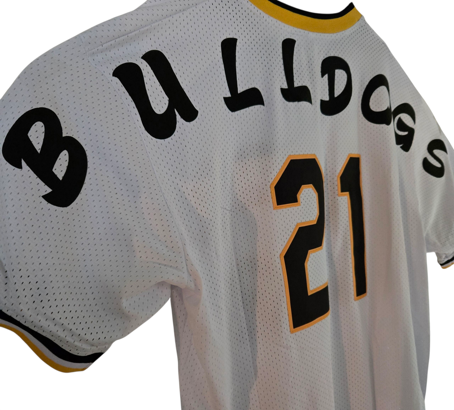 Pittsburgh Bulldogs Football Trikot weiß Nummer 21