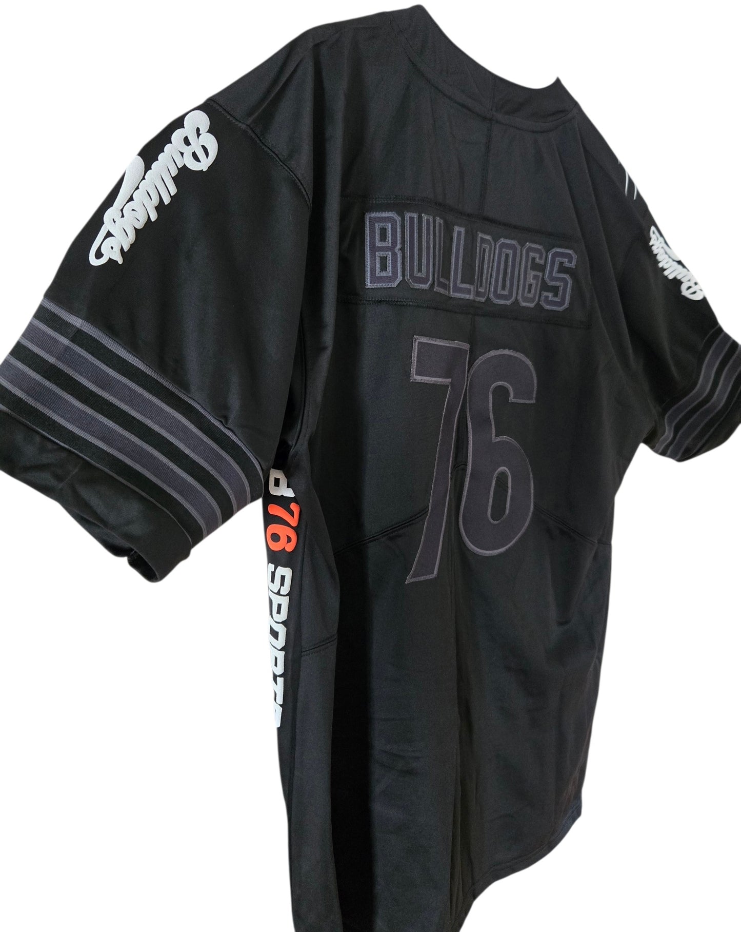 American Football Trikot Bulldogs Bodybuilding Oversize Black
