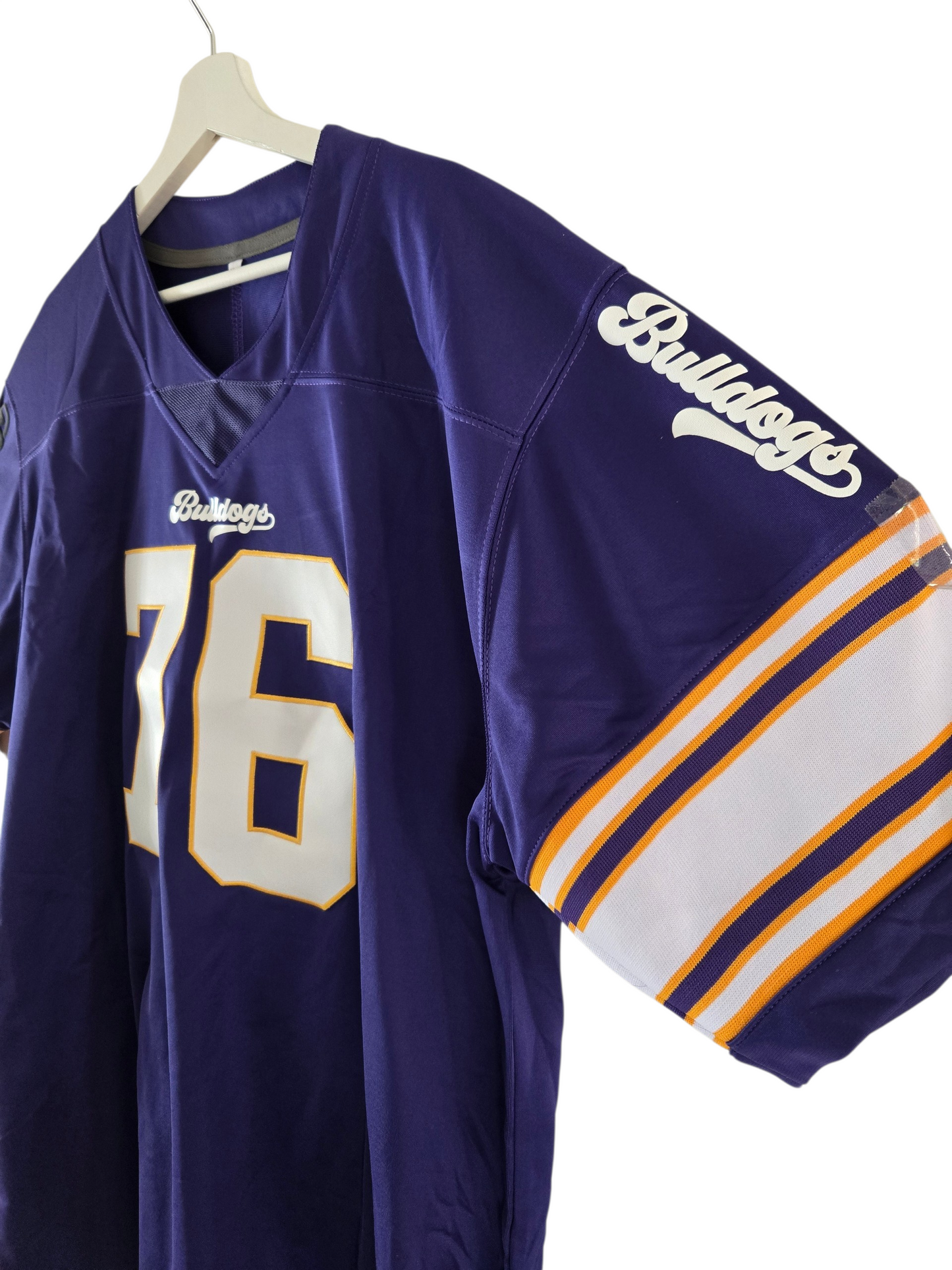 American Football Trikot Bulldogs lila