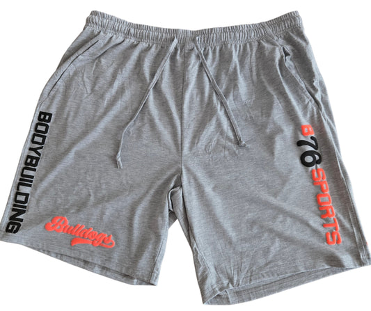 Bulldogs Sport Fitness Hose Hellgrau