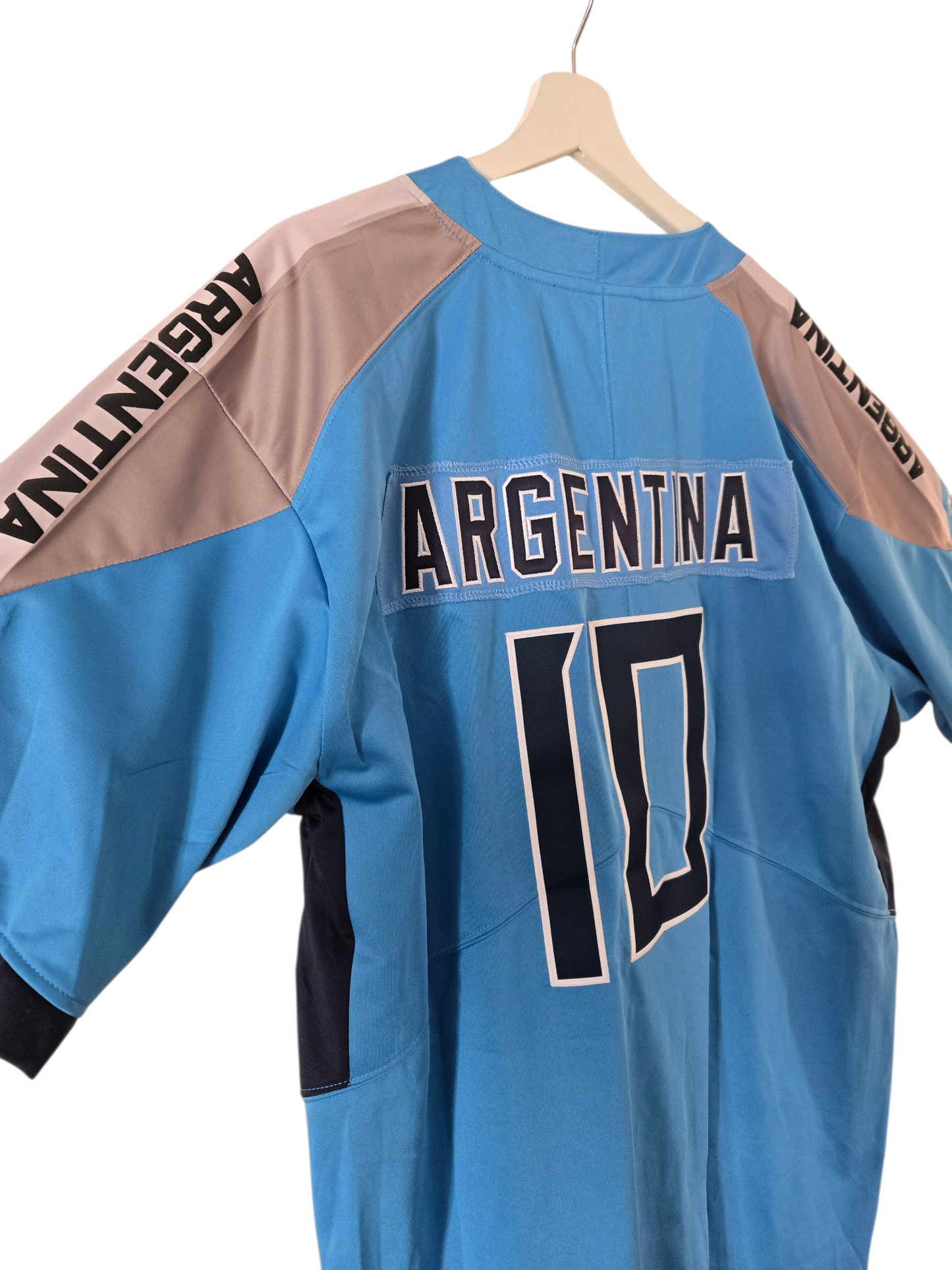 American Football Trikot Argentina Fußball WM 26 hellblau