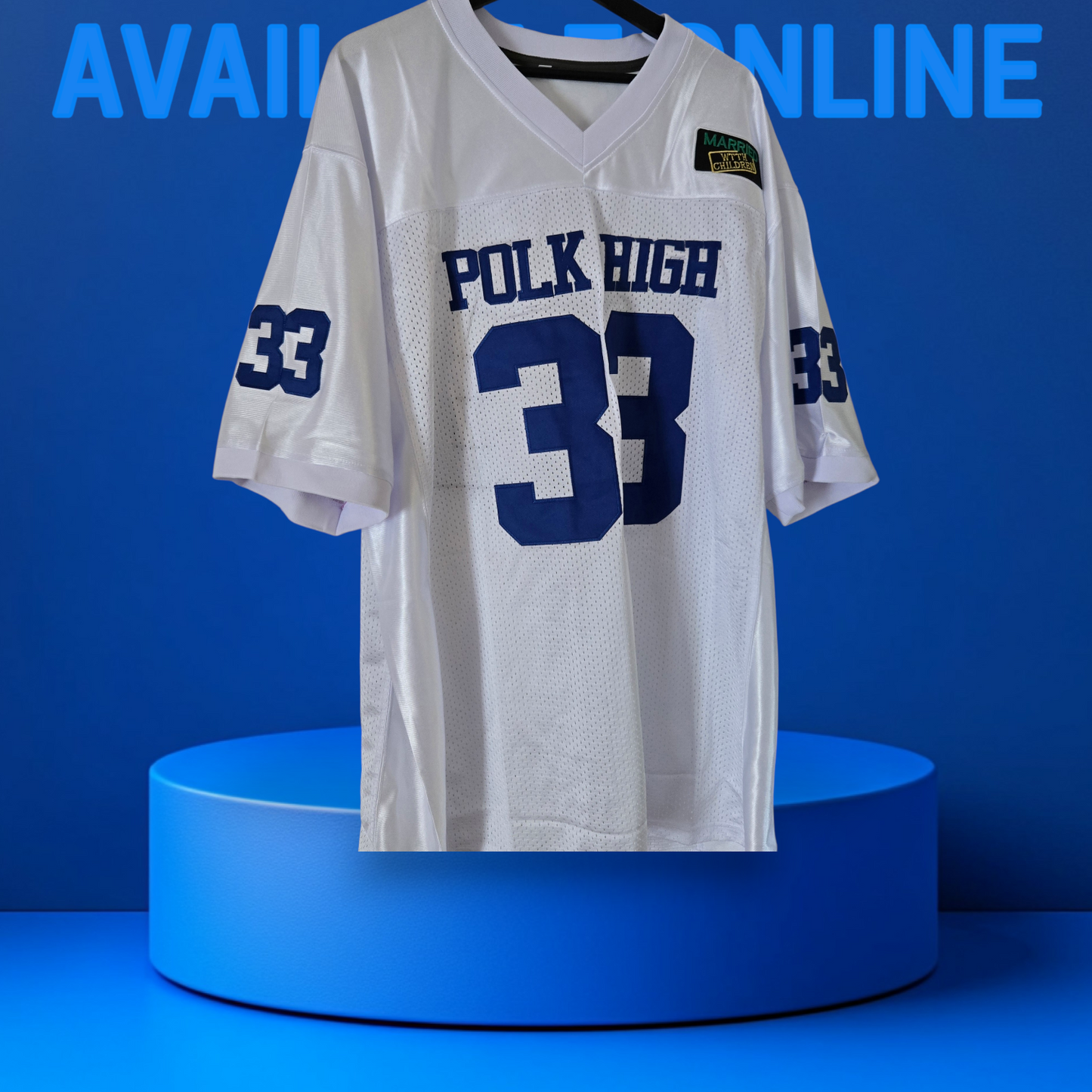 Football Trikot Al Bundy Polk High Weiß