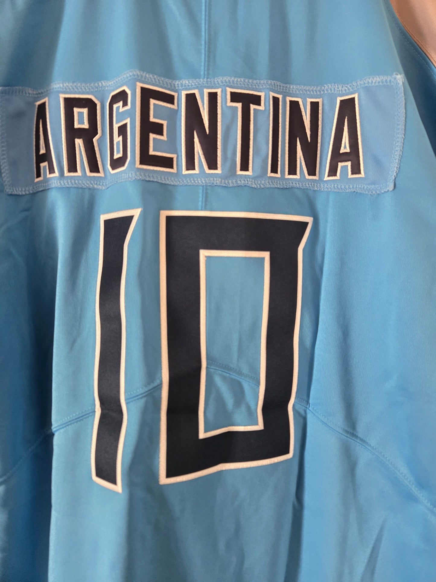 American Football Trikot Argentina Fußball WM 26 hellblau